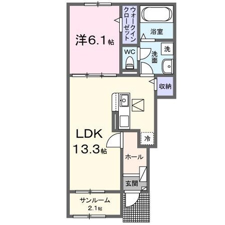 カミーノクラントーノ　トレの物件間取画像